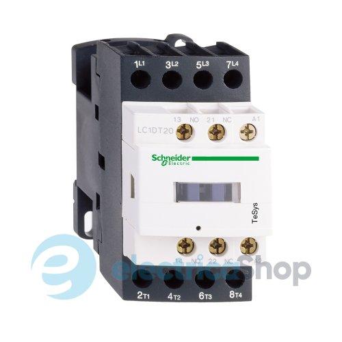 Контактор 3-п. 20А 2НВ+2НЗ 24V DC Tesys Schneider Electric LC1D098BD гвинтовий затиск