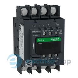 Контактор 3-п. 80А НВ+НЗ 24V DC Tesys Schneider Electric LC1DT80A6BD клеми з кільцевими наконечниками