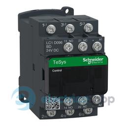 Контакто 24V DC 9А 4kW 3нв нв+нз Schneider Tesys LC1D096BD гвинтовий затиск