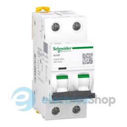 Автоматичний вимикач 2-п, 32A, C, 6кА, iC60N Acti9, Schneider Electric A9F79232