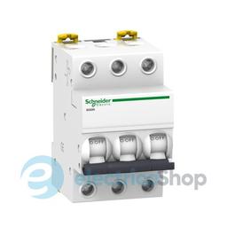 Автоматичний вимикач 3-п, 32A, B, 6кА, iK60 Acti9, Schneider Electric A9K23332