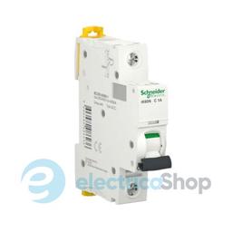 Автоматичний вимикач 1-п, 1A, C, 6кА, iK60 Acti9, Schneider Electric A9K24101
