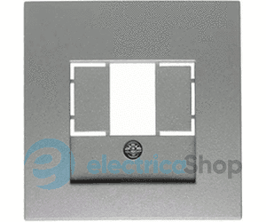 Накладка для розеток гучномовців, алюміній B.3/B.7 GLAS 10331404