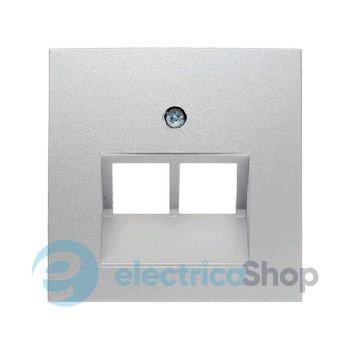 Накладка для розетки UAE/E-DAT, полярна біла матова S.1/B.3/B.7 GLAS 14091909