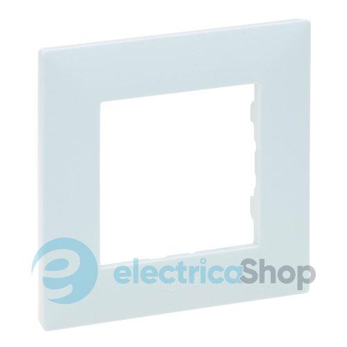 Рамка 1-постова Legrand NILOE STEP 863091 колір атол