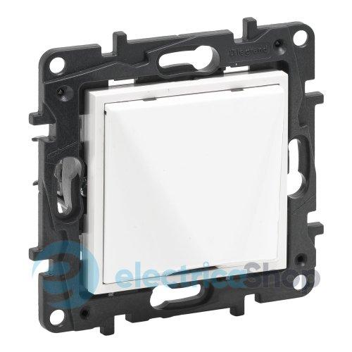 Вивід кабелю з фіксатором IP21 Legrand NILOE STEP 863129 колір білий