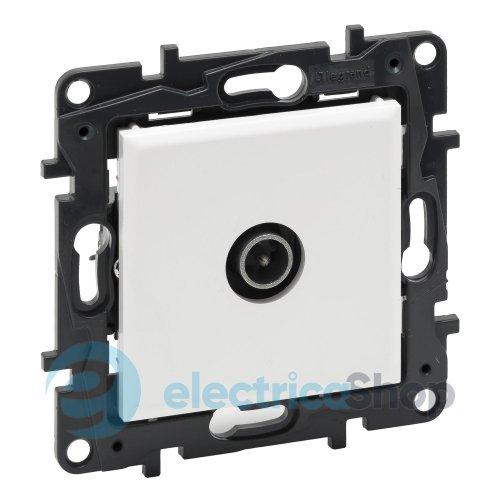 Розетка TV "зірка" Legrand NILOE STEP 863174 колір білий