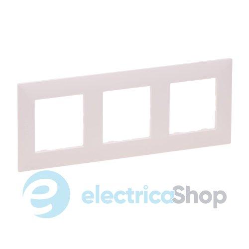 Рамка 3-постова Legrand NILOE STEP 863293 колір рожевий