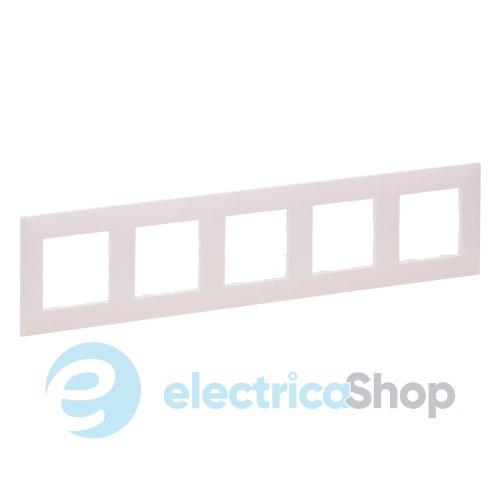 Рамка 5-постова Legrand NILOE STEP 863295 колір рожевий