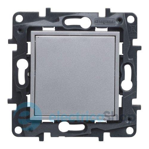 Заглушка Legrand NILOE STEP 863300 колір алюміній