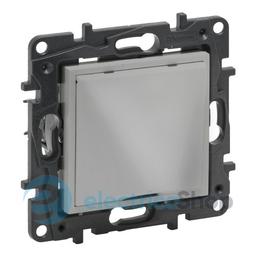 Вивід кабелю з фіксатором IP21 Legrand NILOE STEP 863329 колір алюміній