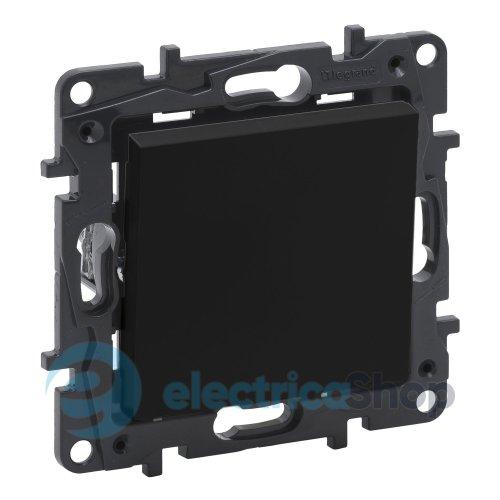 Перемикач 1-кл. для серії Niloe Step Legrand 863506 чорний