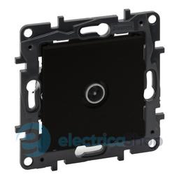 Розетка TV "зірка" Legrand NILOE STEP 863574 колір чорний