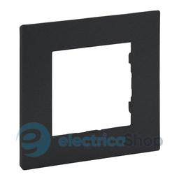 Рамка 1-постова Legrand NILOE STEP 863791 колір антрацит