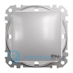 Перемикач IP44 1-кл. для серії Sedna Design Schneider Electric SDD213106 алюміній