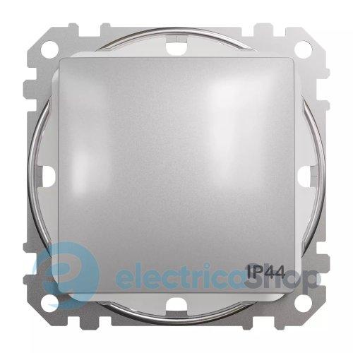 Перемикач IP44 1-кл. для серії Sedna Design Schneider Electric SDD213106 алюміній