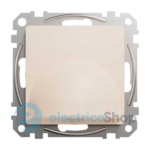 Розетка для виводу кабеля SE Sedna Design SDD112903 бежевий