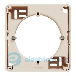 Коробка для поверхневого монтажу 1-пост SE Sedna Design SDD112901 бежевий