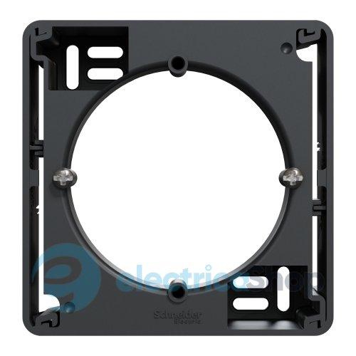 Коробка для поверхневого монтажу 1-пост SE Sedna Design SDD114901 чорний