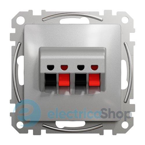 Аудіорозетка SE Sedna Design SDD113411 алюміній