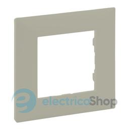 Рамка 1-постова Legrand NILOE STEP 864671 колір пісок
