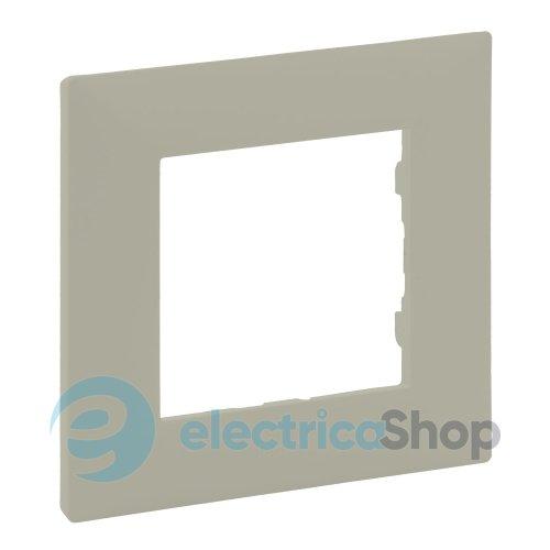 Рамка 1-постова Legrand NILOE STEP 864671 колір пісок
