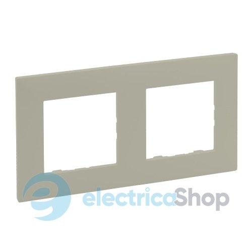 Рамка 2-постова Legrand NILOE STEP 864672 колір пісок
