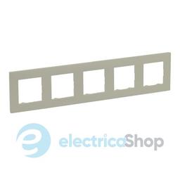 Рамка 5-постова Legrand NILOE STEP 864675 колір пісок