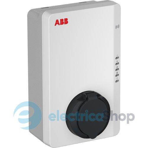 Зарядні пристрої для електромобілів Terra AC Wallbox розетка Тип 2, 3Ф/32A/22кВ з RFID і 4G ABB 6AGC082153