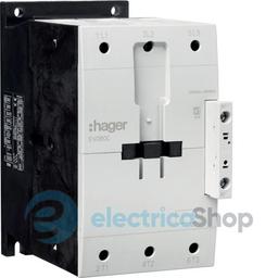 Контактор корпусний 3P, 230В-АС, 80А AC-3, Hager EV080C