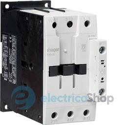 Контактор корпусний 3P, 24В-DС, 40А AC-3, Hager EV040E