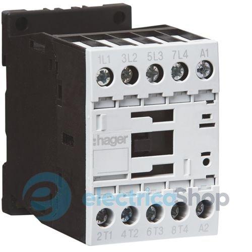 Контактор корпусний 4P, 24В-AC, 22А AC-1, Hager EVN022D