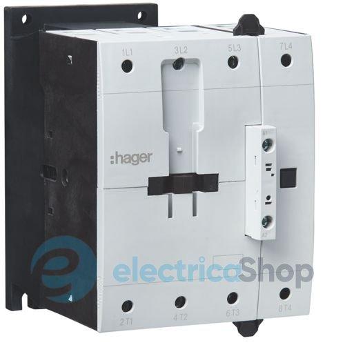 Контактор корпусний 4P, 24В-DC, 160А AC-1, Hager EVN160E