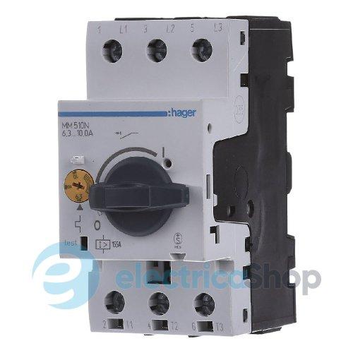 Автомат захисту двигуна Hager ММ513N 25-32A, розмір 1