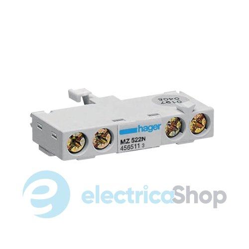 Додатковий контакт 230В/400В, 1А, 1НВ, 0,5М Hager MZ522N