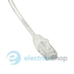 Патч-корд 1 метр RJ45 Кат 6, F/UTP, LSZH, Schneider Electric ACTPC6FULS10WE білий