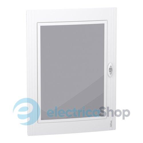 Двері прозорі, 4 ряди, 24 модулі, PrismaSeT XS, SE LVSXDT424