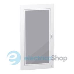 Двері прозорі, 6 рядів, 24 модулі, PrismaSeT XS, SE LVSXDT624