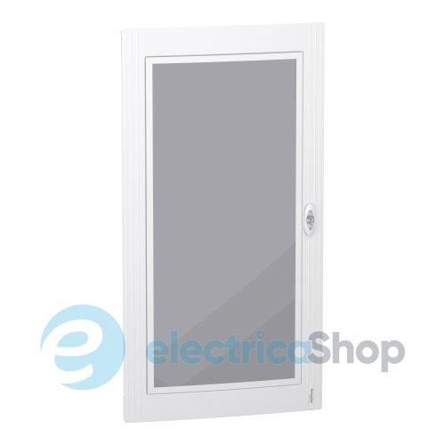 Двері прозорі, 6 рядів, 24 модулі, PrismaSeT XS, SE LVSXDT624