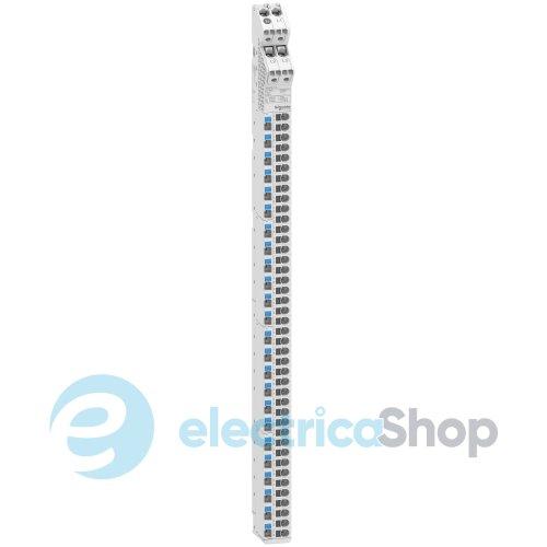 Вертикальний розподільчий блок, Acti9 VDIS, 3P+N, 125A, 250/440В, 66 виходів, Schneider Electric A9XPK714