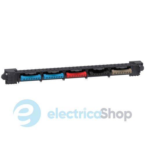 Комплект клемних блоків, Prisma SeT S-XS, 3P+N, для щита 24 модулі, Schneider Electric LVSXK724