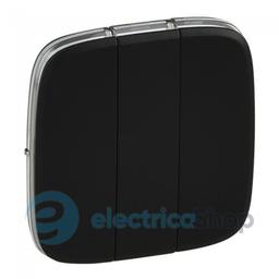 Клавіша 3-а для вимикача Valena Allure Legrand 755038 антрацит