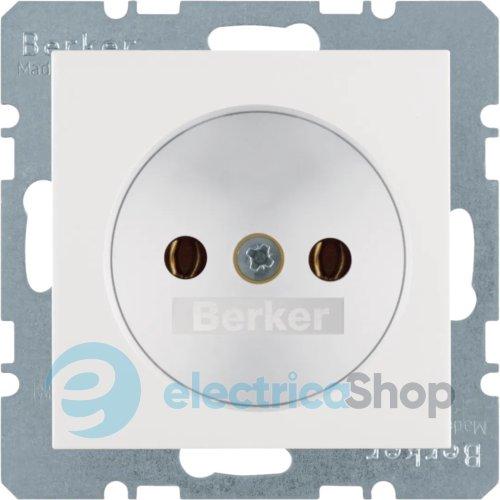 Розетка без з/к 16А/250В S.1 Berker 6167038989 полярна білизна