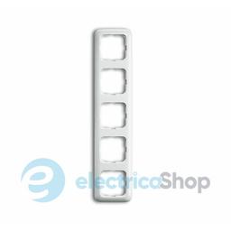 Рамка 5-а Reflex Si 2515-214 колір - альпійський білий