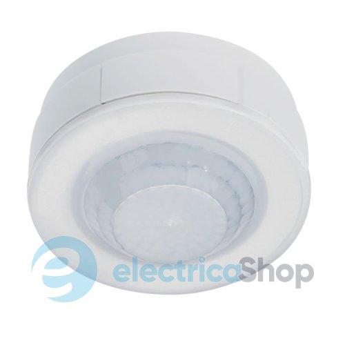 Датчик руху коридорний 360°, 1НВ контакт, 10A AC1/230V~, виявлення 5x30м, EER515 Hager, зовнішній монтаж
