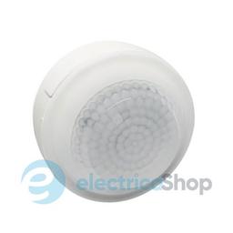 Датчик руху висотний 360°, 1НВ контакт, 10A AC1/230V~, висота виявлення 8м, EER518 Hager, зовнішній монтаж