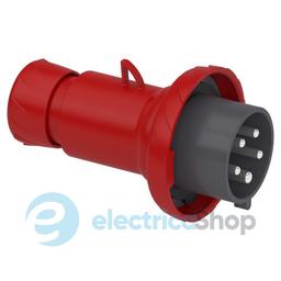 Вилка кабельна пряма 32A 3P+N+E, 6г, 380-415V/AC IP67, SE PratiKa PKE32M735