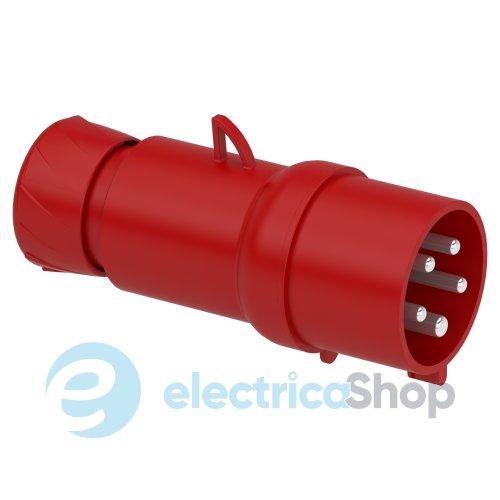 Вилка кабельна 32А 3P+N+E, 6г, 380V/AC IP44, швидке підключення, SE Kaedra Box PKX32M435