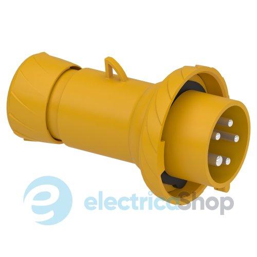 Вилка кабельна 16A 3P+N+E, 6г, 100-130V/AC IP67, швидке підключення, SE Kaedra Box PKX16M715