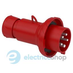 Вилка кабельна 32A 3P+N+E, 6г, 380V/AC IP67, швидке підключення, SE Kaedra Box PKX32M735